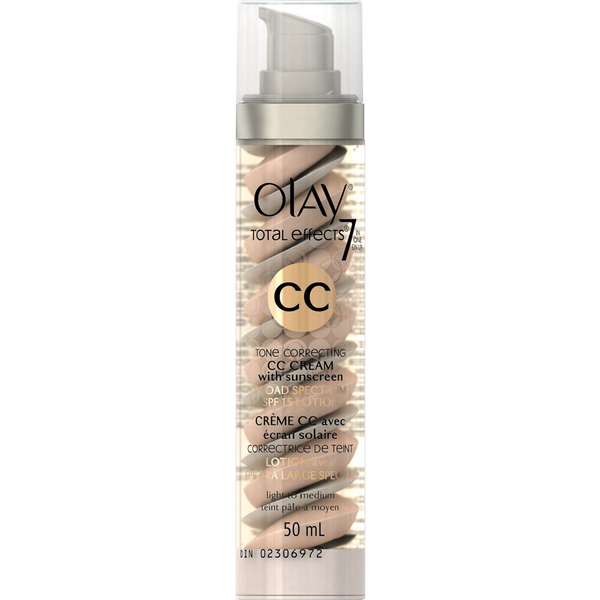 Olay CC Cream Total Effects Tone Correcting Moisturizer with Sunscreen