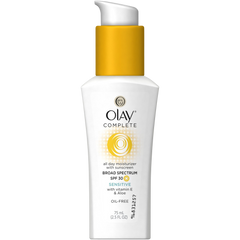 Olay Complete Daily Defense All Day Moisturizer With Sunscreen SPF30 Sensitive Skin