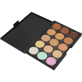 Youngman 15 Colors Professional Concealer Camouflage Makeup Palette Contour Face Contouring Kit