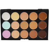Youngman 15 Colors Professional Concealer Camouflage Makeup Palette Contour Face Contouring Kit